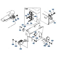 Horn Assembly for Kubota KH36
