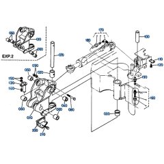 Swing Bracket for Kubota KH41