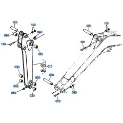 Arm Assembly for Kubota KH41