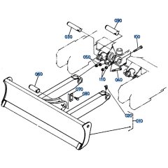 Dozer Assembly for Kubota KH41