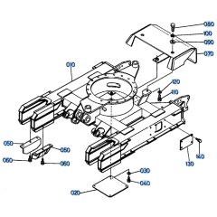 Track Frame for Kubota KH41