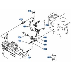 Governor Assembly for Kubota KH51