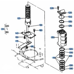 Rotary Joint for Kubota KH51