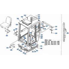 Cabin Assembly for Kubota KH51