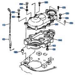 Swivel Gear Case for Kubota KH51