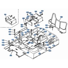 Floor Plate Assembly for Kubota