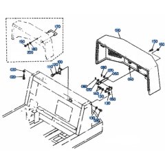 Bonnet Assembly for Kubota KH51
