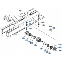 Track Roller Assembly for Kubota KH51