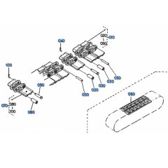 Crawler Assembly for Kubota KH51
