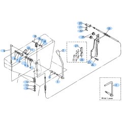 Accelerator Lever for Kubota KH60