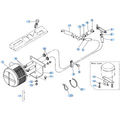Heater Assembly for Kubota KH60
