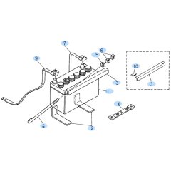 Battery Assembly for Kubota KH60