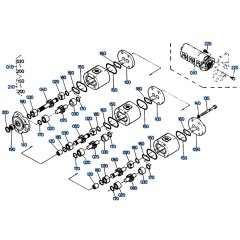 Gear Pump Assembly for Kubota KH61 Mini Excavator