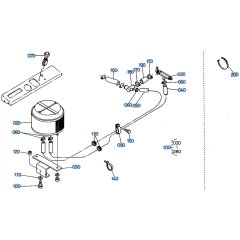 Heater Assembly for Kubota KH66 Mini Excavator