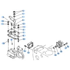 Speed Control Plate Assembly for Kubota KH90 Mini Excavator