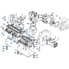 Pump Assembly for Kubota KH90 Mini Excavator