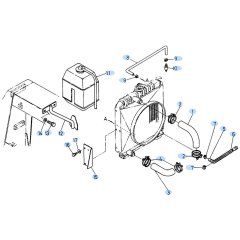 Water Pipe Assembly for Kubota KH90 Mini Excavator