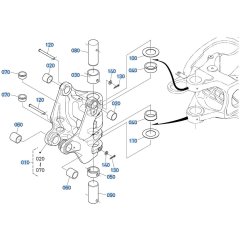 Swing Bracket Assembly for Kubota KX030-4 Mini Excavator