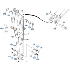 Arm Assembly for Kubota KX030-4 Mini Excavator