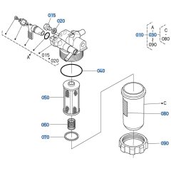 Separator Assembly for Kubota KX030-4 Mini Excavator