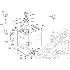 Oil Tank Assembly for Kubota KX030-4 Mini Excavator