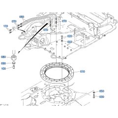 Swivel Bearing Assembly for Kubota KX030-4 Mini Excavator