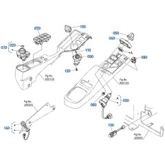 Instrument Panel Assembly for Kubota KX040-5 Mini Excavator