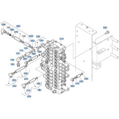 Control Valve Assembly for Kubota KX121-3 Mini Excavator