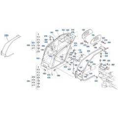 Bonnet Assembly -1 for Kubota KX161-3s Mini Excavator