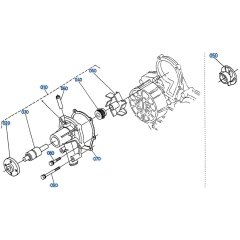 Water Pump Assembly for Kubota R310 Loader
