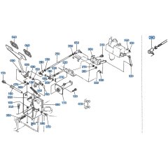 Brake Pedal Assembly for Kubota R310 Loader