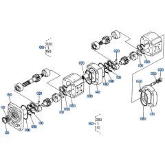 Hydraulic Pump Assembly for Kubota R400 Loader