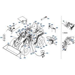 Decals for Kubota R400 Loader