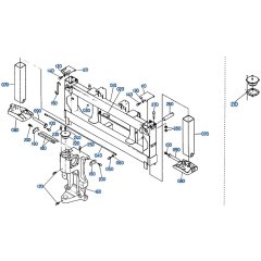 Slide Frame Assembly for Kubota R400 Loader