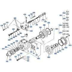 Steering Controller Assembly for Kubota R400 Loader