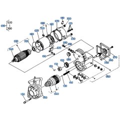 Starter Assembly for Kubota R410 Loader