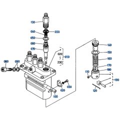 Injection Pump Assembly for Kubota R410 Loader