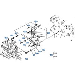 Speed Control Plate Assembly for Kubota R410 Loader