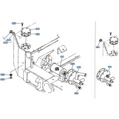 Oil Tank Assembly for Kubota R410 Loader