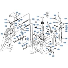 Control Lever Assembly for Kubota R410 Loader