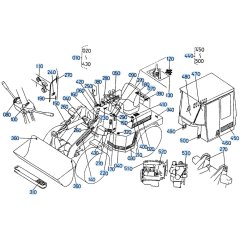 Decals for Kubota R410 Loader
