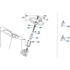 Steering Assembly for Kubota R410 Loader