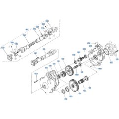 Reduction Case Assembly for Kubota R410 Loader