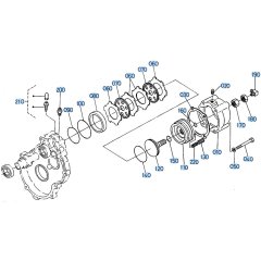 Brake Assembly for Kubota R410 Loader