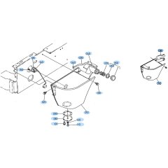 Fuel Tank Assembly for Kubota R420 Loader