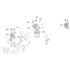 Fuel Filter Assembly for Kubota R420 Loader