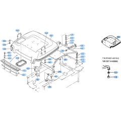 Bonnet Assembly for Kubota R420 Loader