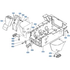 Rear Frame Assembly for Kubota R420 Loader