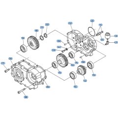 Transmission Case Assembly for Kubota R420 Loader