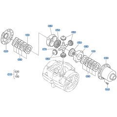 Differential (Front) Assembly for Kubota R420 Loader